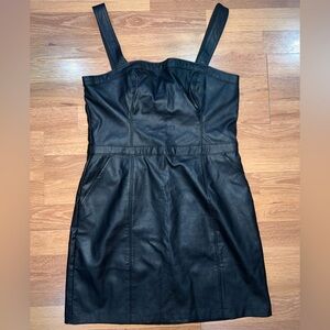 Abercrombie & Fitch Black Leather Garment